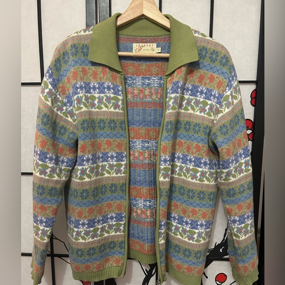 Vintage Spring Jackpot Warm Cardigan - Picture 3 of 5